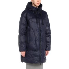 Пуховик женский Maison David MLY005-1 синий M