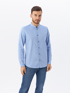 Рубашка Berna для мужчин, 230153, размер L, небесно-голубая-12