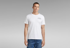 Футболка мужская G-Star Raw D22215-C506-110 белая S