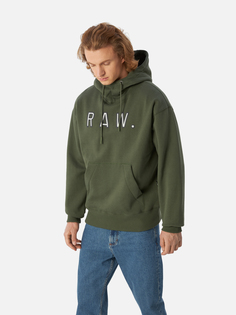 Худи мужское G-Star Raw D22231-A612-8165 зеленое XL