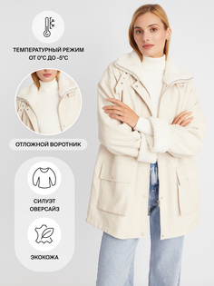 Куртка женская Zolla 02333510L0241002 белая XL