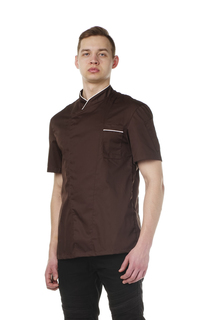 Рубашка рабочая мужская Kupifartuk Gustav коричневая 50 RU