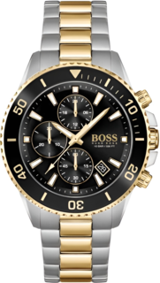 Наручные часы мужские HUGO BOSS HB1513908 золотистые/серебристые