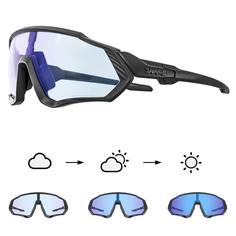 Спортивные солнцезащитные очки мужские Kapvoe REVO-KE9408-PC голубые
