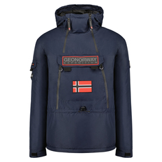 Парка мужская Geographical Norway WW5541H-GNO, с капюшоном, Navy, XL