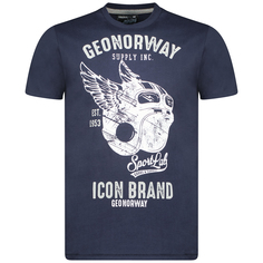 Футболка мужская Geographical Norway SW1273H-GNO, Navy, 2XL