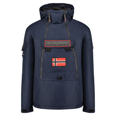 Парка мужская Geographical Norway WW5541H-GNO, с капюшоном, Navy, M