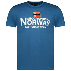 Футболка мужская Geographical Norway SW1296H-GNO, синий, L