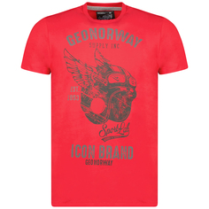 Футболка мужская Geographical Norway SW1273H-GNO, красный, S