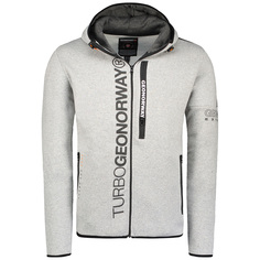 Худи мужское Geographical Norway WU4406H-GNO, серый, S