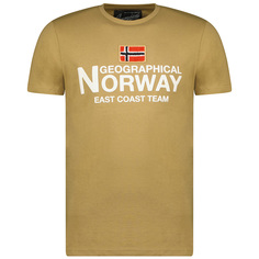 Футболка мужская Geographical Norway SW1296H-GNO, бежевый, M