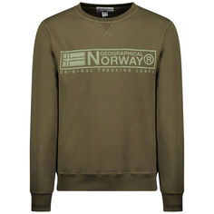 Толстовка мужская Geographical Norway, WW6130H-GN, хаки, 3XL