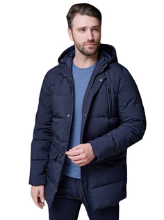 Куртка Bazioni для мужчин, размер 58-176, синяя, 2020-121YRF