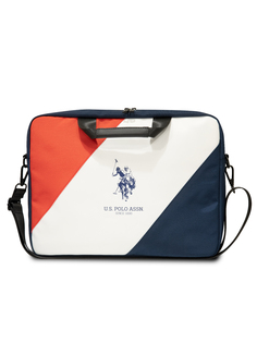 Сумка для ноутбука унисекс U.S. POLO Assn. Computer Bag 15" синяя