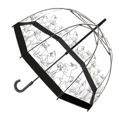 Зонт женский Fulton L042 черный