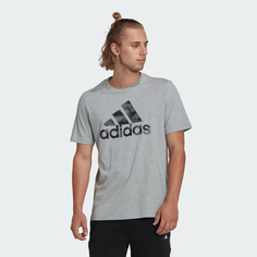 Футболка мужская Adidas HL6931 серая XS