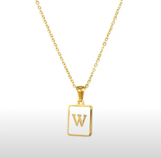 Колье из стали 40 см SORONA jewelry W, перламутр