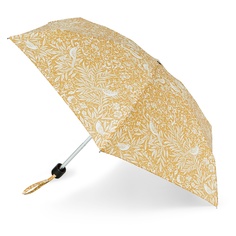 Зонт женский Fulton L713 белый/желтый