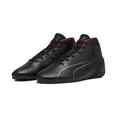 Кроссовки унисекс PUMA Ferrari Carbon Cat Mid черные 9 UK