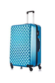 Чемодан унисекс LCase pht11 синий, 77х50х30 см