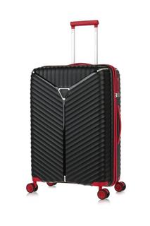 Чемодан унисекс LCase Seoul черный, 67x44.5x27 см