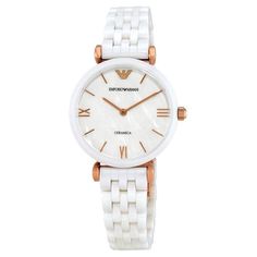 Наручные часы женские Emporio Armani AR1486 белые