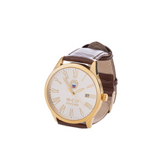 Наручные часы мужские Лубянка 37516 коричневые