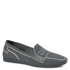 Лоферы женские Tendance AF9P65S-2 серые 35 EU