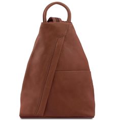 Tuscany Leather, ITALY SHANGHAI - Рюкзак из мягкой кожи (Cinnamon)