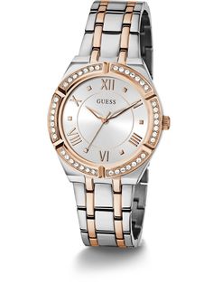 Наручные часы женские Guess Cosmo золотистые/серебристые