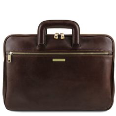Tuscany Leather, ITALY Caserta - Кожаный портфель для документов (Темно-коричневый)