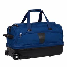 Дорожная сумка унисекс RION А//242 синяя, 55х40х30 см Rion+