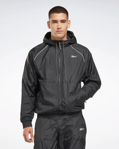 Ветровка мужская Reebok Outerwear Fleece-Lined Jacket черная 2XL