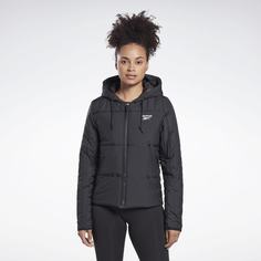 Куртка женская Reebok Outerwear Core Padded Jacket черная L