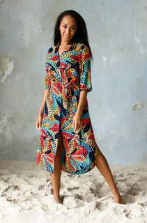 Платье женское Mia-Mia 16445 Dominica разноцветное M