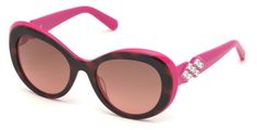 Солнцезащитные очки женские Swarovski SK0224/S 56F коричневые