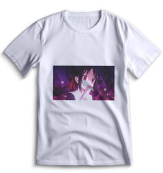 Футболка Top T-shirt Kaguya-Sama Love is War Сама в Любви как на Войне 0045 белая XL