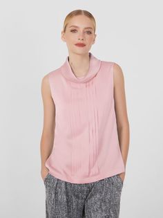 Блуза женская Lo 11232006 розовая 50 RU