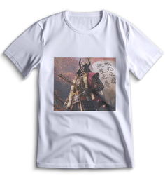 Футболка Top T-shirt Sekiro shadow die twice (Секиро, Япония, Соулс Лайк ) 0045 белая XS