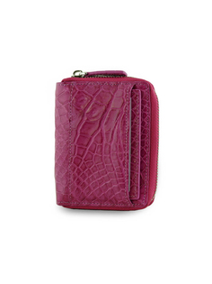 Портмоне женское Exotic Leather kk-481 темно-розовое