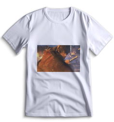 Футболка Top T-shirt Final Fantasy 0089 белая XL