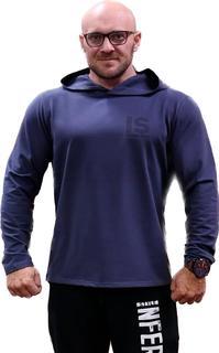 Лонгслив мужской INFERNO style Л-002-001 серый XL