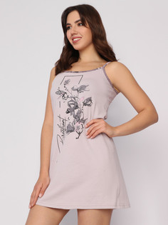Ночная сорочка женская Fashion Margo СН0067 розовая 56 RU