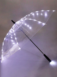 Зонт унисекс StarFriend полуавтомат прозрачный