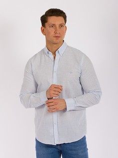 Рубашка мужская LE MARIN GD57000964 голубая XL