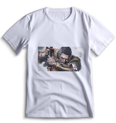 Футболка Top T-shirt Sekiro shadow die twice (Секиро, Япония, Соулс Лайк ) 0036 белая 3XS