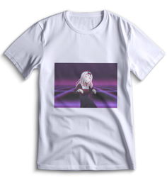 Футболка Top T-shirt Kaguya-Sama Love is War Сама в Любви как на Войне 0119 белая XL