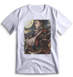 Футболка Top T-shirt Sekiro shadow die twice (Секиро, Япония, Соулс Лайк ) 0017 белая 3XS