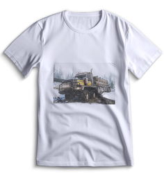 Футболка Top T-shirt Игра SnowRunner (Сноу раннер) 0024 белая XS