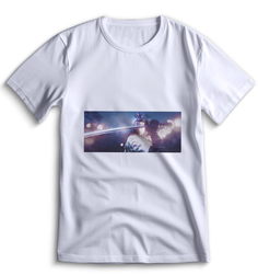 Футболка Top T-shirt Sekiro shadow die twice (Секиро, Япония, Соулс Лайк ) 0083 белая L